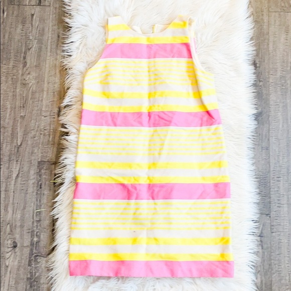 Loft Spring Stripe Shift Dress